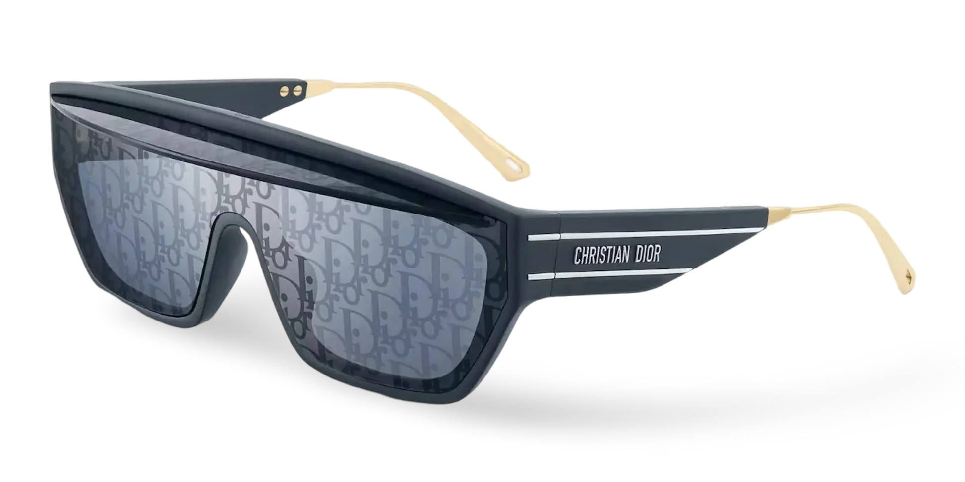 Dior Occhiali Da Sole a Mascherina Dior Oblique Blu