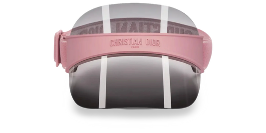 Dior Visiera Sfumata dal Rosa al Grigio