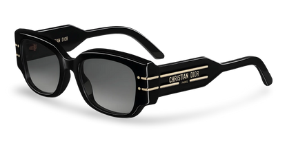 Dior Occhiali Da Sole Rettangolari Neri