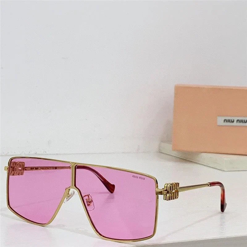 Miu Miu MU51ZS Gold-Black Frame 69mm Women's Sunglasses