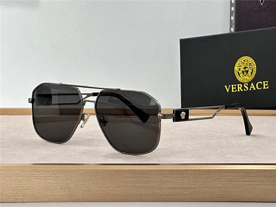 Versace VE1287 59mm Pilot Unisex Sunglasses