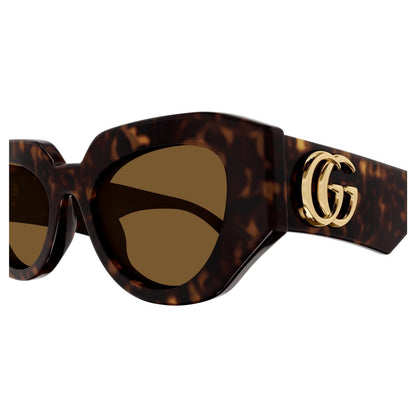 Gucci GG1421S - 002 L'Avana | Occhiale Da Sole Donna