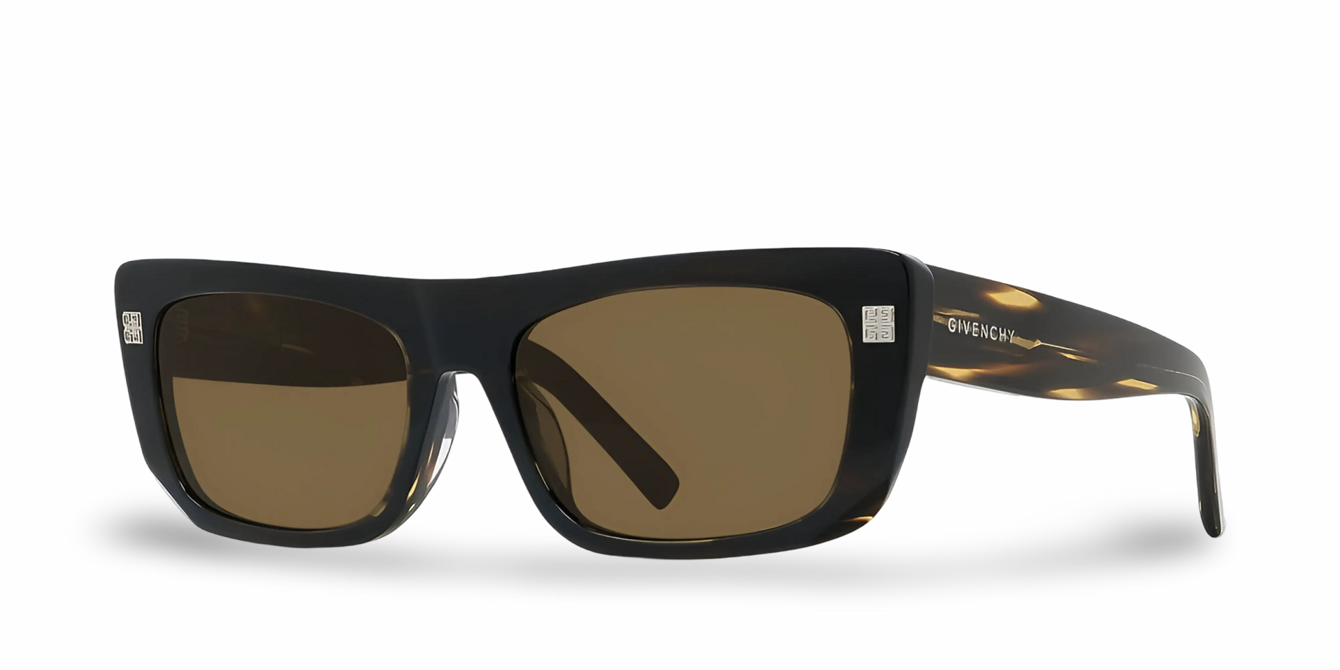 GIVENCHY Occhiali Da Sole Rettangolari Marroni