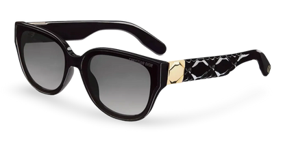 Dior Occhiali Da Sole a Farfalla Neri
