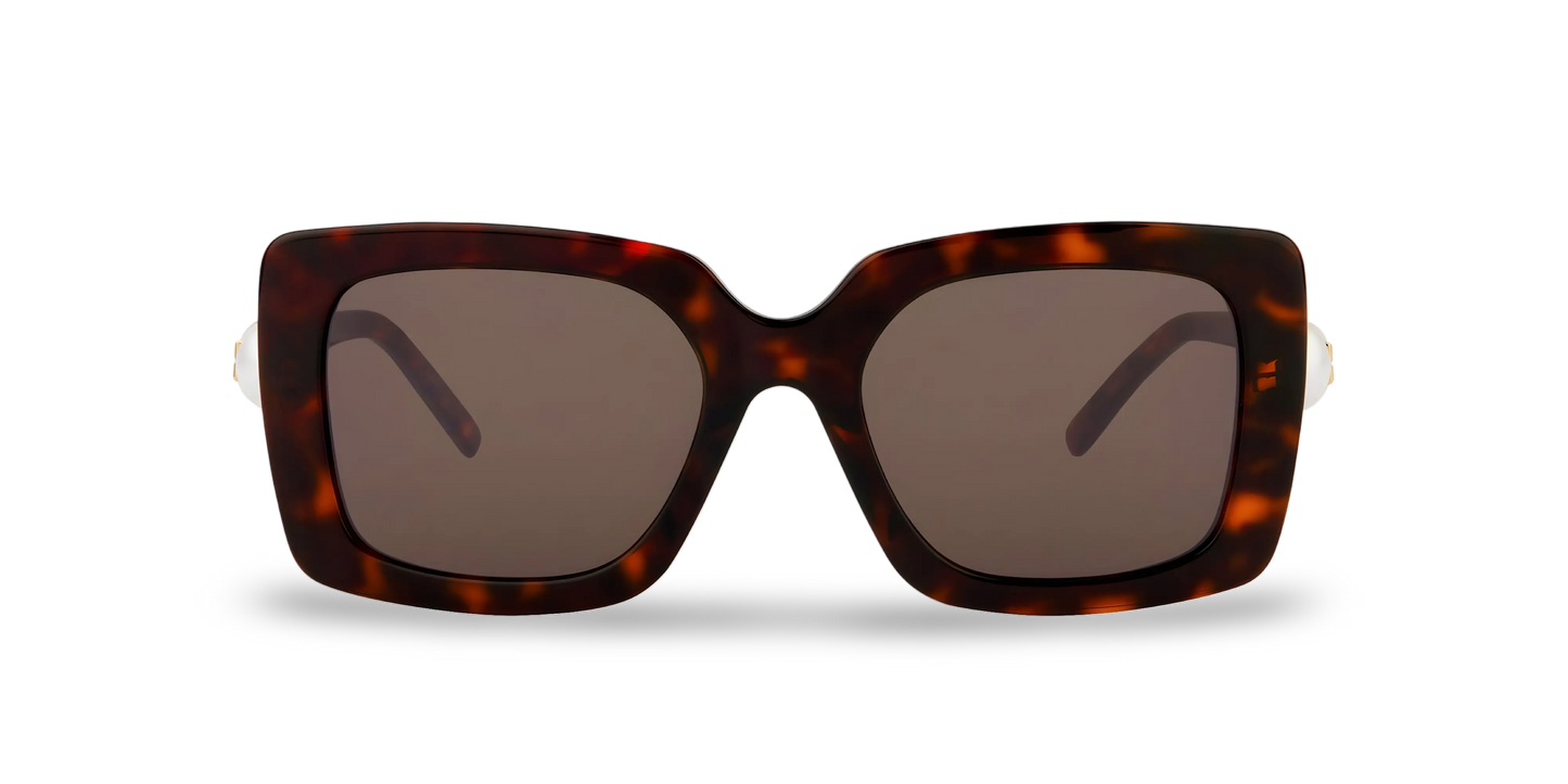 GIVENCHY Occhiali Da Sole Squadrati Marrone Effetto Tartatugato