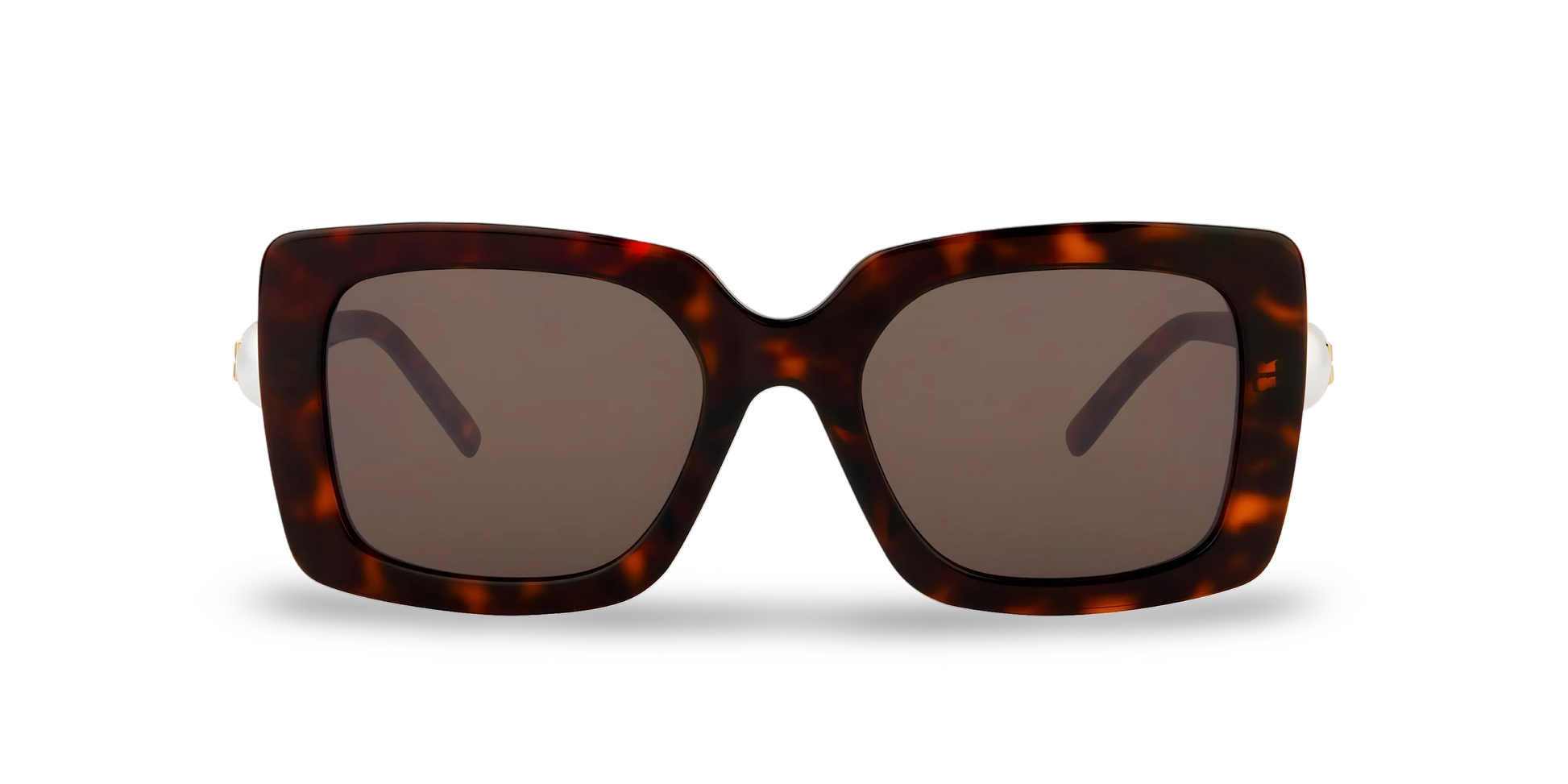 GIVENCHY Occhiali Da Sole Squadrati Marrone Effetto Tartatugato