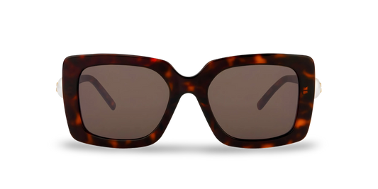 GIVENCHY Occhiali Da Sole Squadrati Marrone Effetto Tartatugato