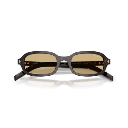 Prada PR D06S - 17N70R Tartaruga Delle Radici | Occhiale Da Sole Donna