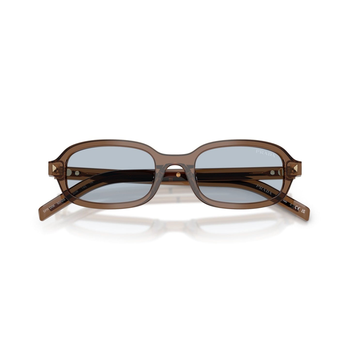 Prada PR D06S - 28I30W Argilla Trasparente | Occhiale Da Sole Donna