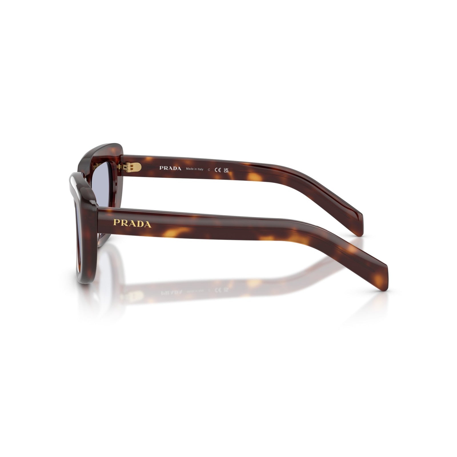 Prada PR D07S - 15W30X Tartaruga Classica | Occhiale Da Sole Donna
