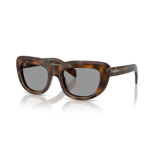 Prada PR D07S - 20D50Q Tartaruga Di Ginepro | Occhiale Da Sole Donna
