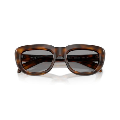 Prada PR D07S - 20D50Q Tartaruga Di Ginepro | Occhiale Da Sole Donna