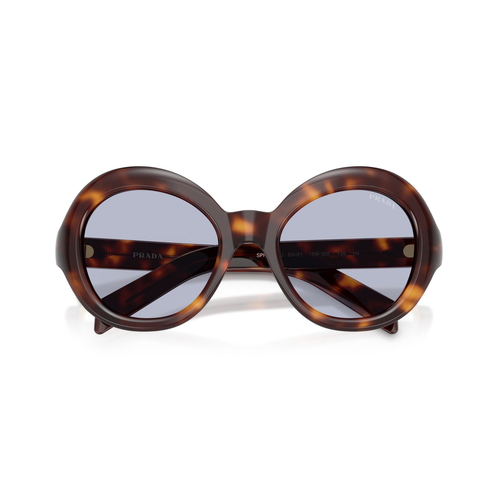 Prada PR D08SU - 15W30X Tartaruga Classica | Occhiale Da Sole Donna