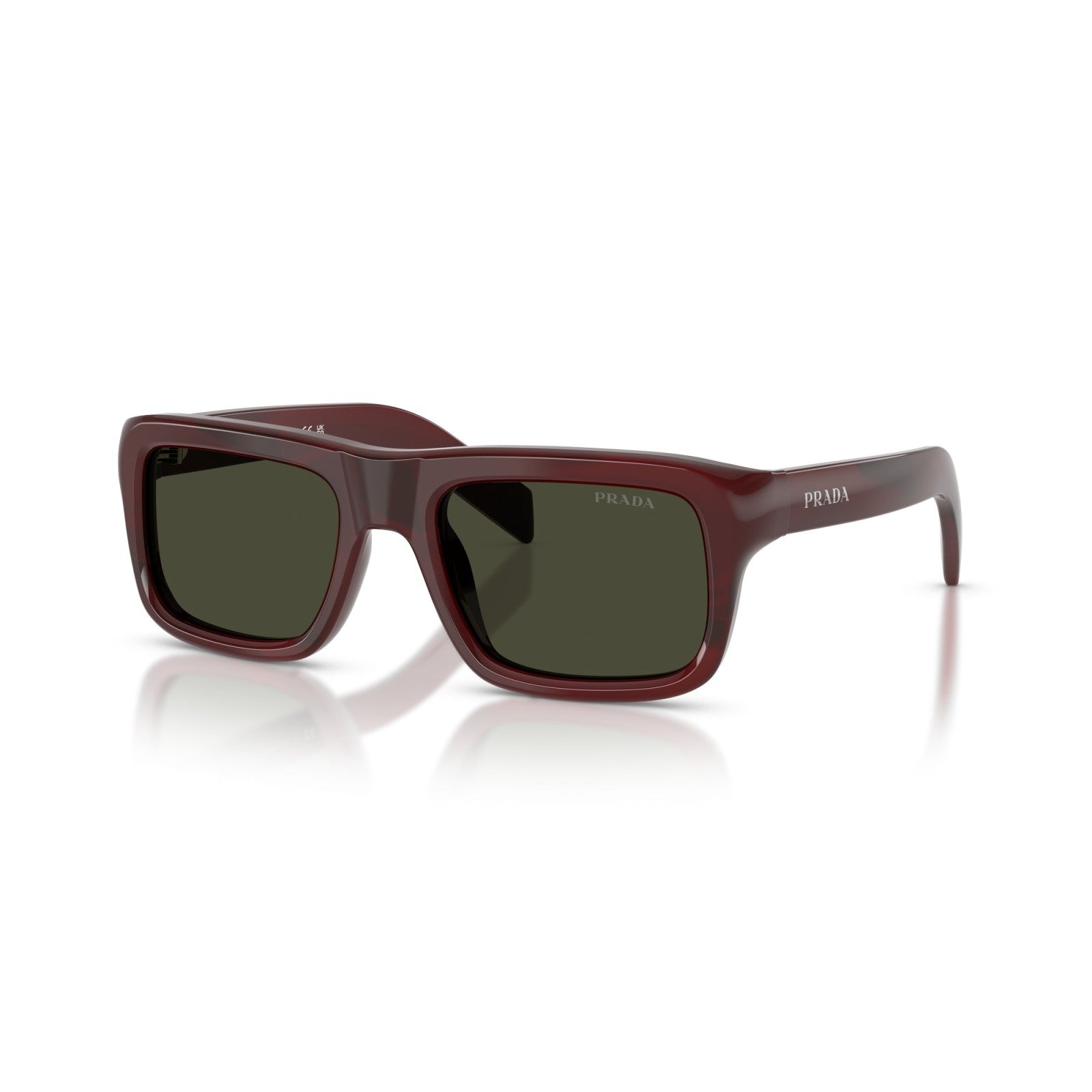 Prada PR D11S - 25J50X Tartaruga Del Melograno | Occhiale Da Sole Uomo