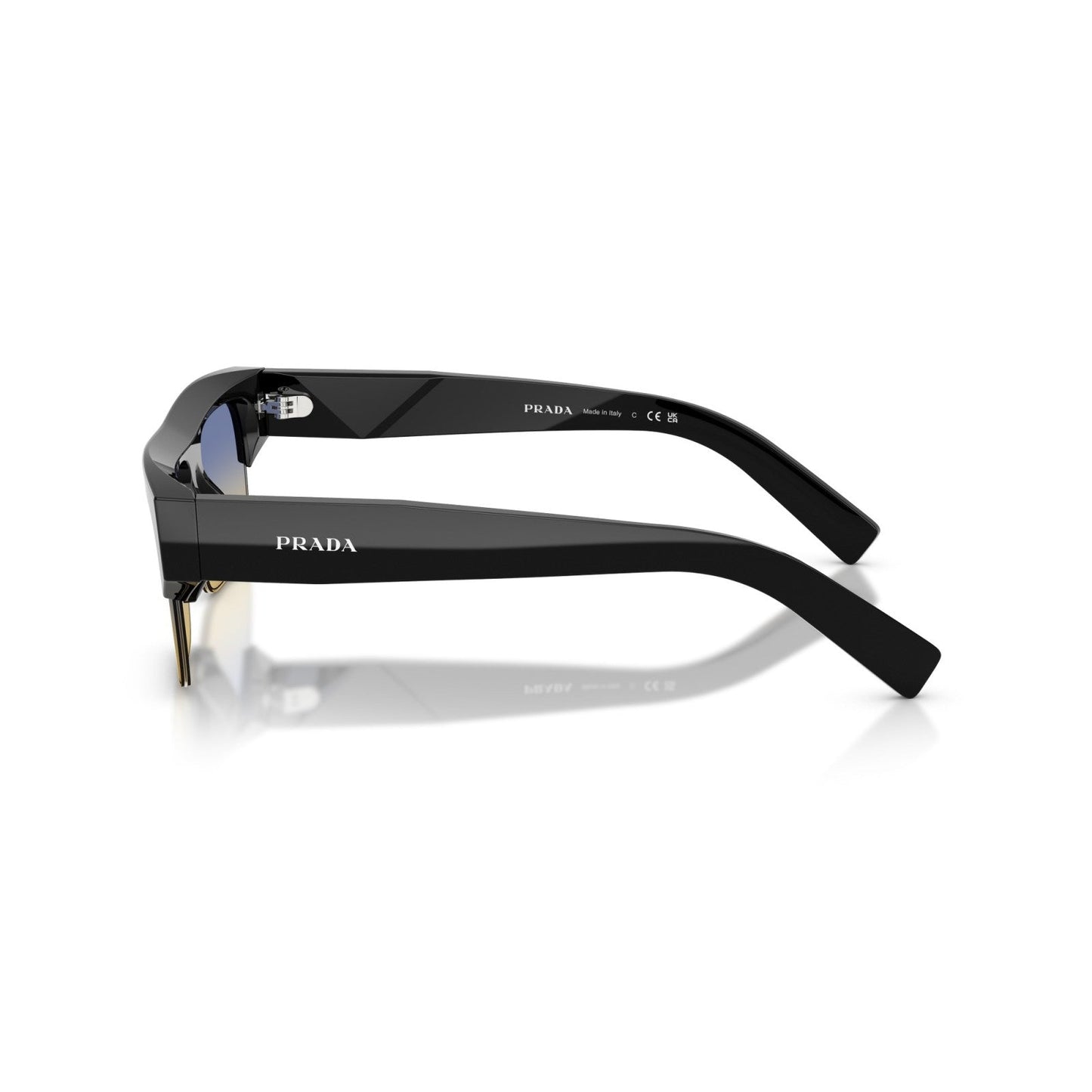 Prada PR D12SU - 16K50E Nero | Occhiale Da Sole Uomo