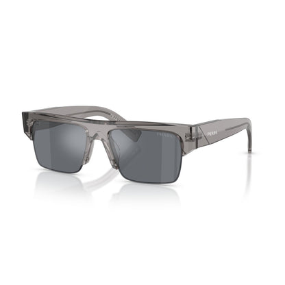 Prada PR D12SU - 16Z30Z Asfalto Trasparente | Occhiale Da Sole Uomo