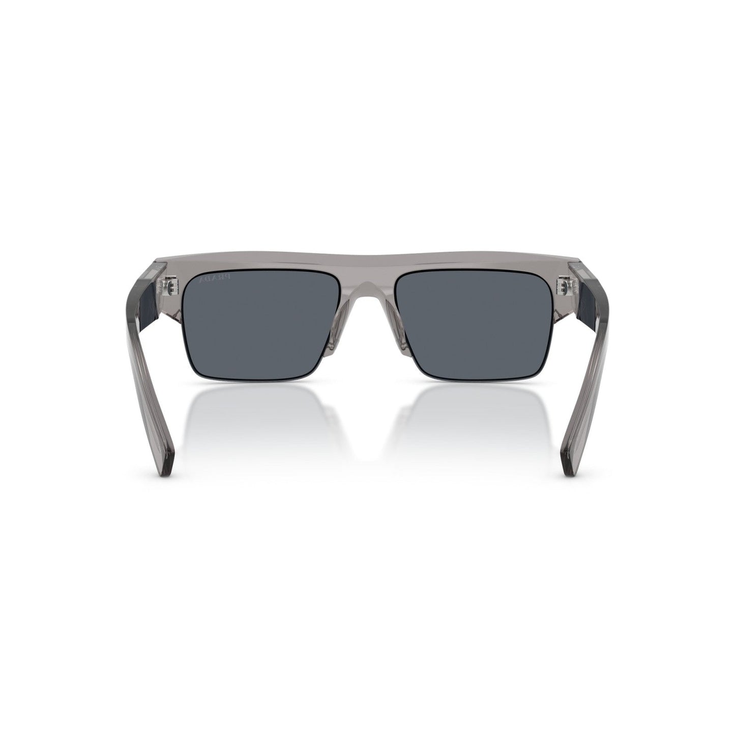 Prada PR D12SU - 16Z30Z Asfalto Trasparente | Occhiale Da Sole Uomo