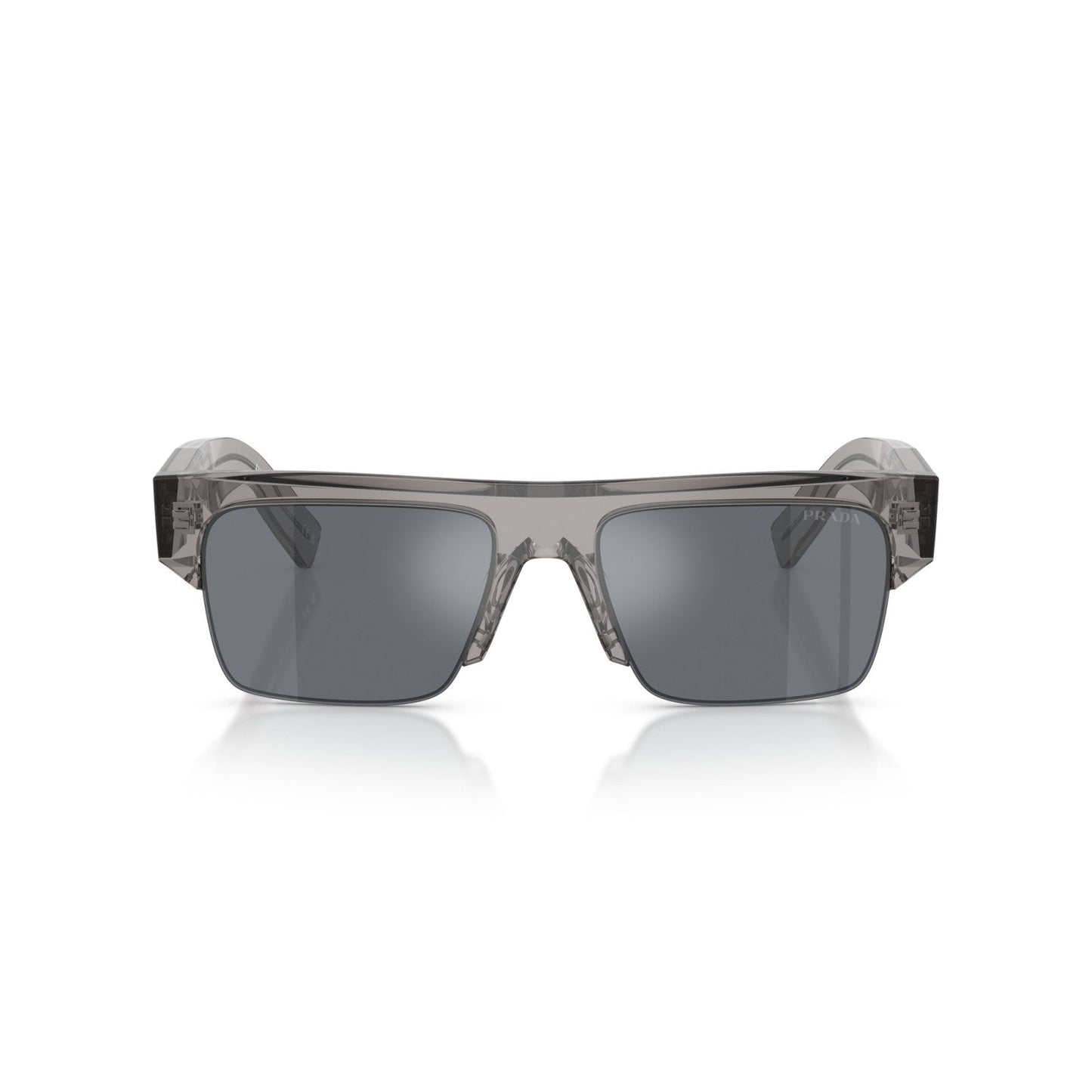Prada PR D12SU - 16Z30Z Asfalto Trasparente | Occhiale Da Sole Uomo