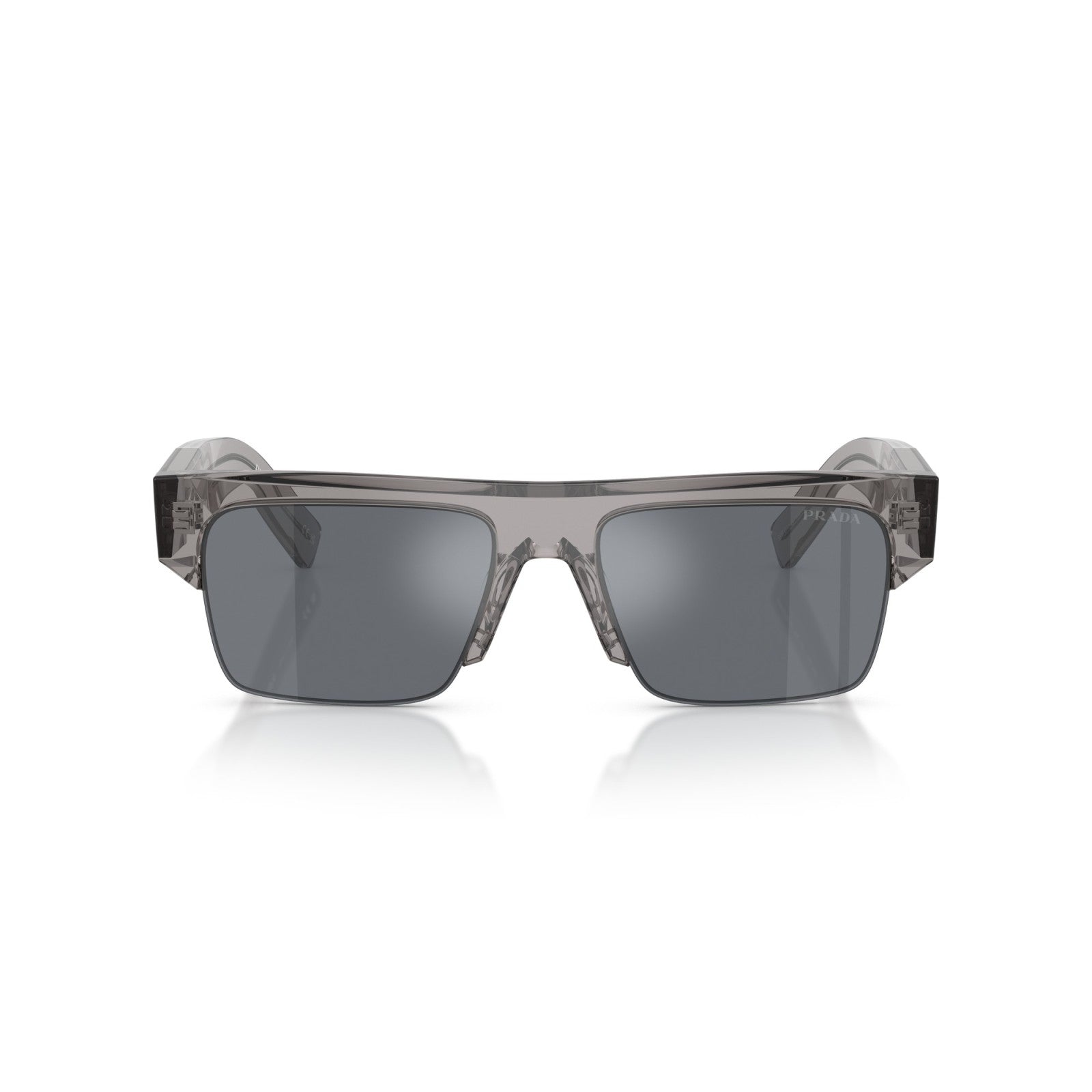 Prada PR D12SU - 16Z30Z Asfalto Trasparente | Occhiale Da Sole Uomo