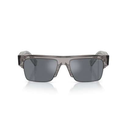 Prada PR D12SU - 16Z30Z Asfalto Trasparente | Occhiale Da Sole Uomo