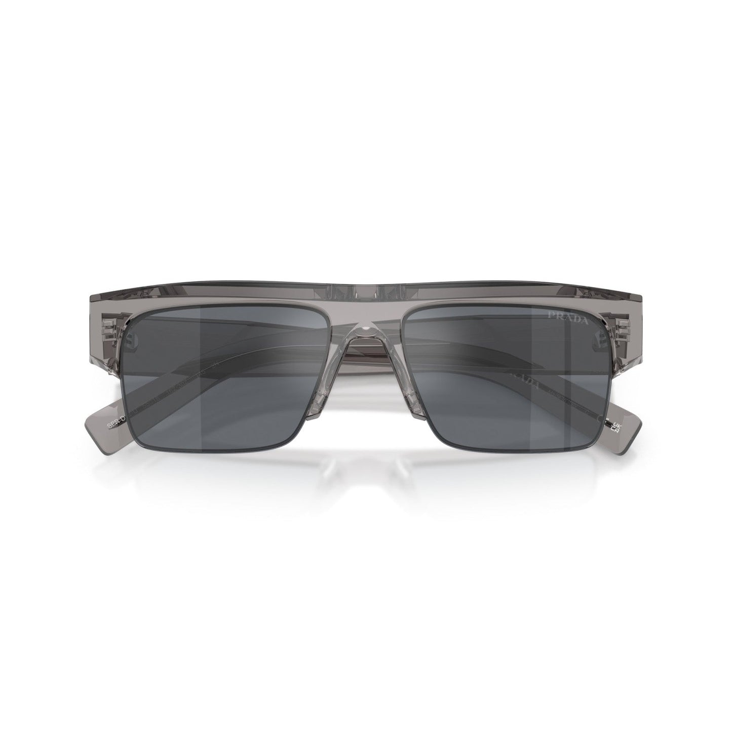 Prada PR D12SU - 16Z30Z Asfalto Trasparente | Occhiale Da Sole Uomo