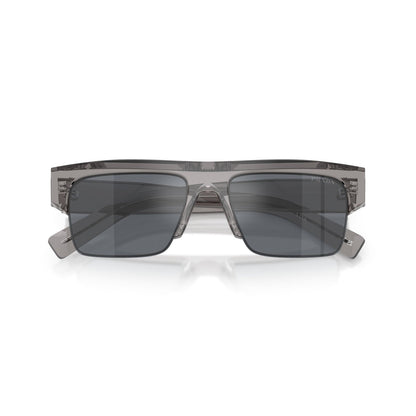 Prada PR D12SU - 16Z30Z Asfalto Trasparente | Occhiale Da Sole Uomo