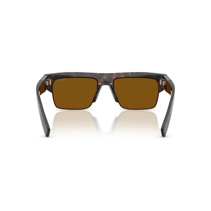 Prada PR D12SU - 17N20V Tartaruga Delle Radici | Occhiale Da Sole Uomo