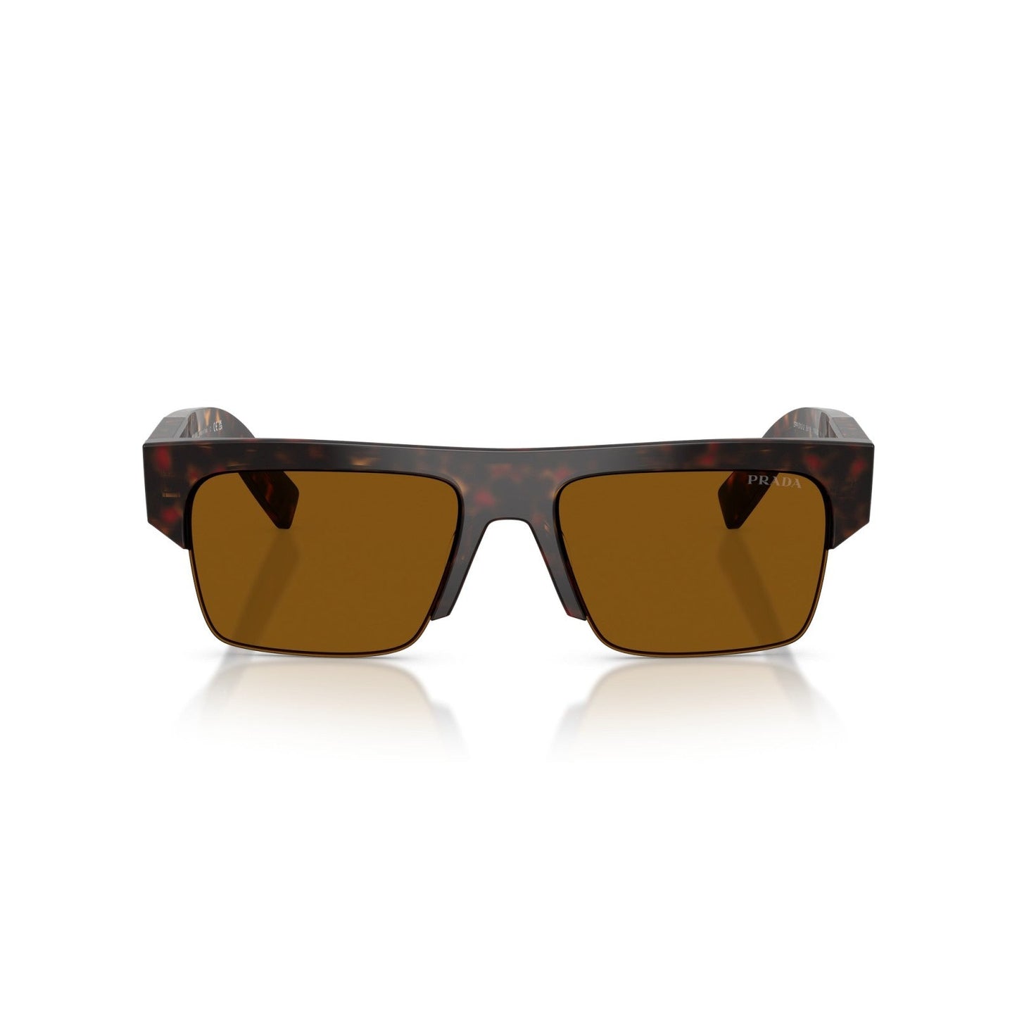 Prada PR D12SU - 17N20V Tartaruga Delle Radici | Occhiale Da Sole Uomo