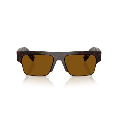 Prada PR D12SU - 17N20V Tartaruga Delle Radici | Occhiale Da Sole Uomo