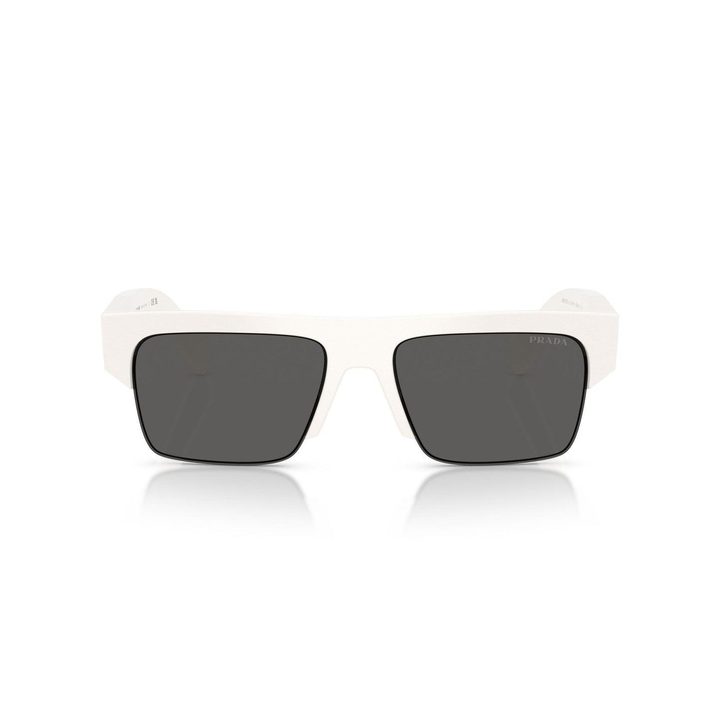 Prada PR D12SU - 46120Z Bianco | Occhiale Da Sole Uomo