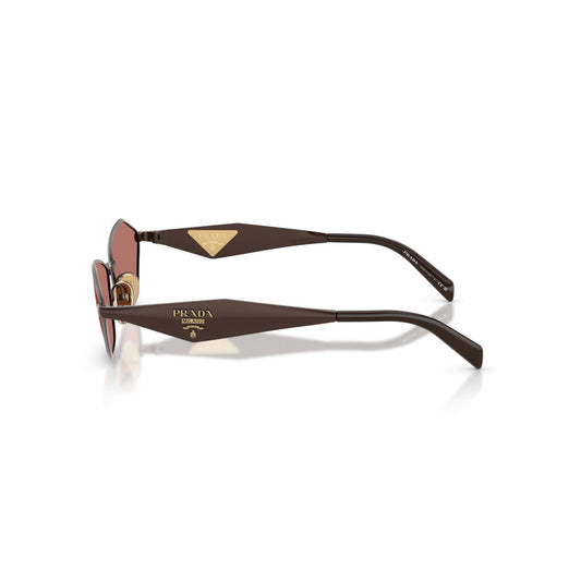 Prada PR D50S - 22J80W Sigaro Satinato | Occhiale Da Sole Donna