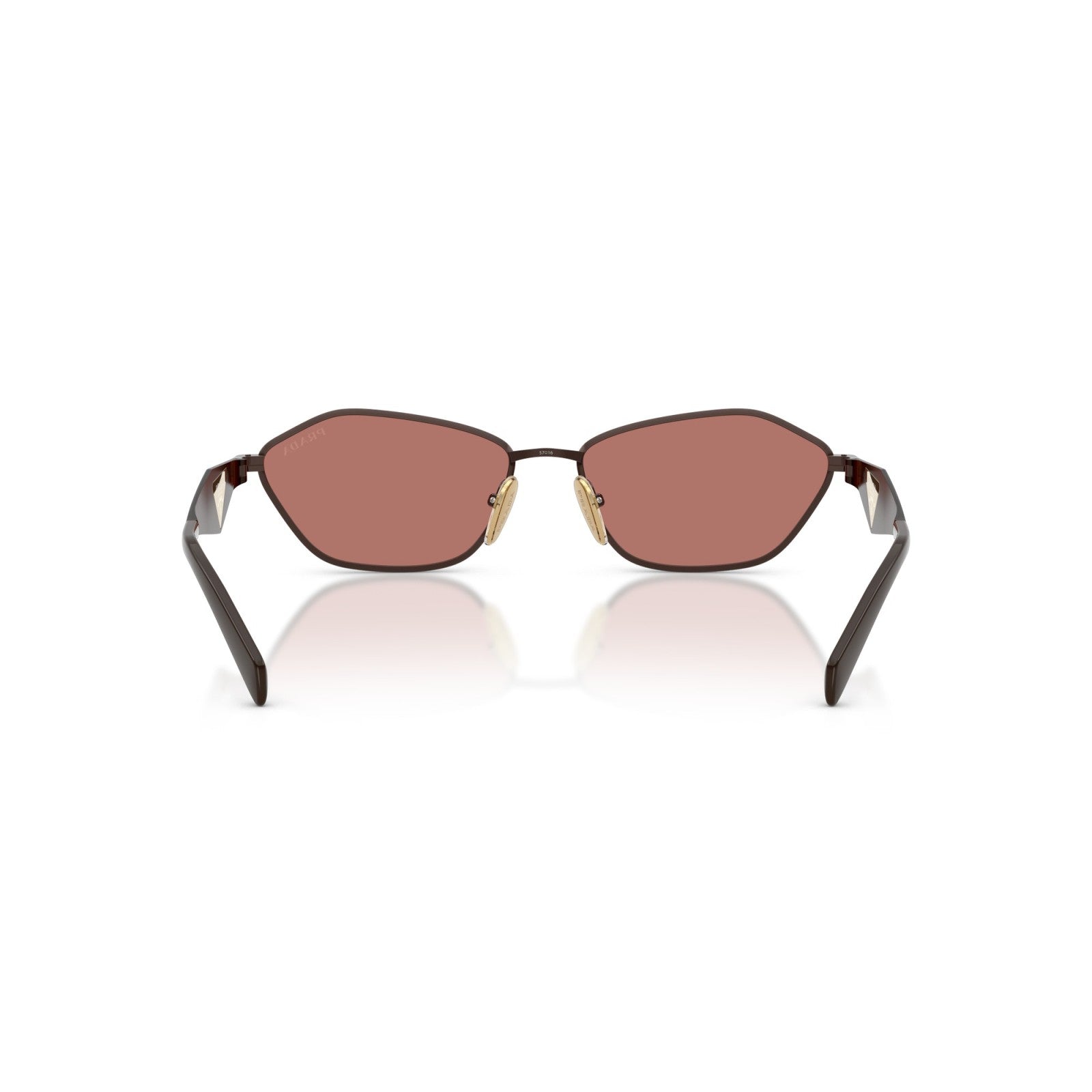 Prada PR D50S - 22J80W Sigaro Satinato | Occhiale Da Sole Donna