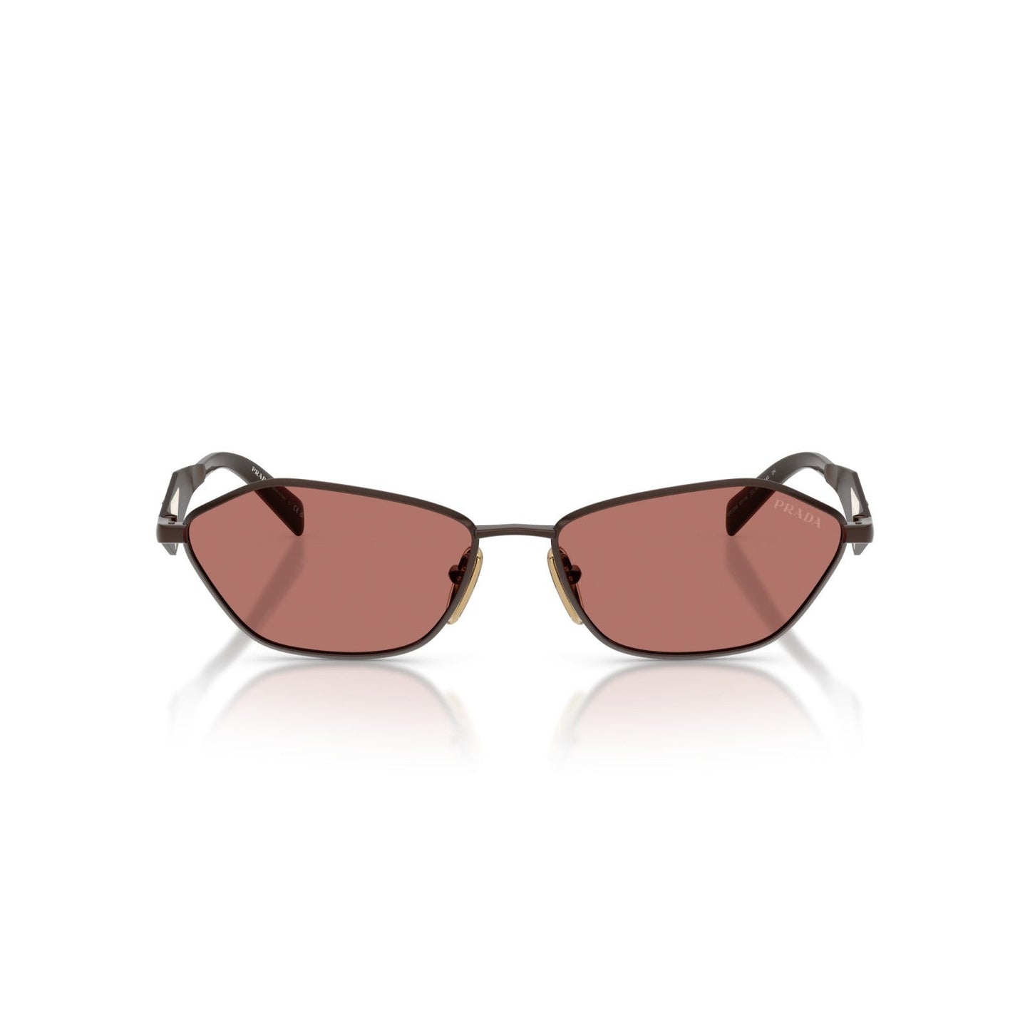 Prada PR D50S - 22J80W Sigaro Satinato | Occhiale Da Sole Donna