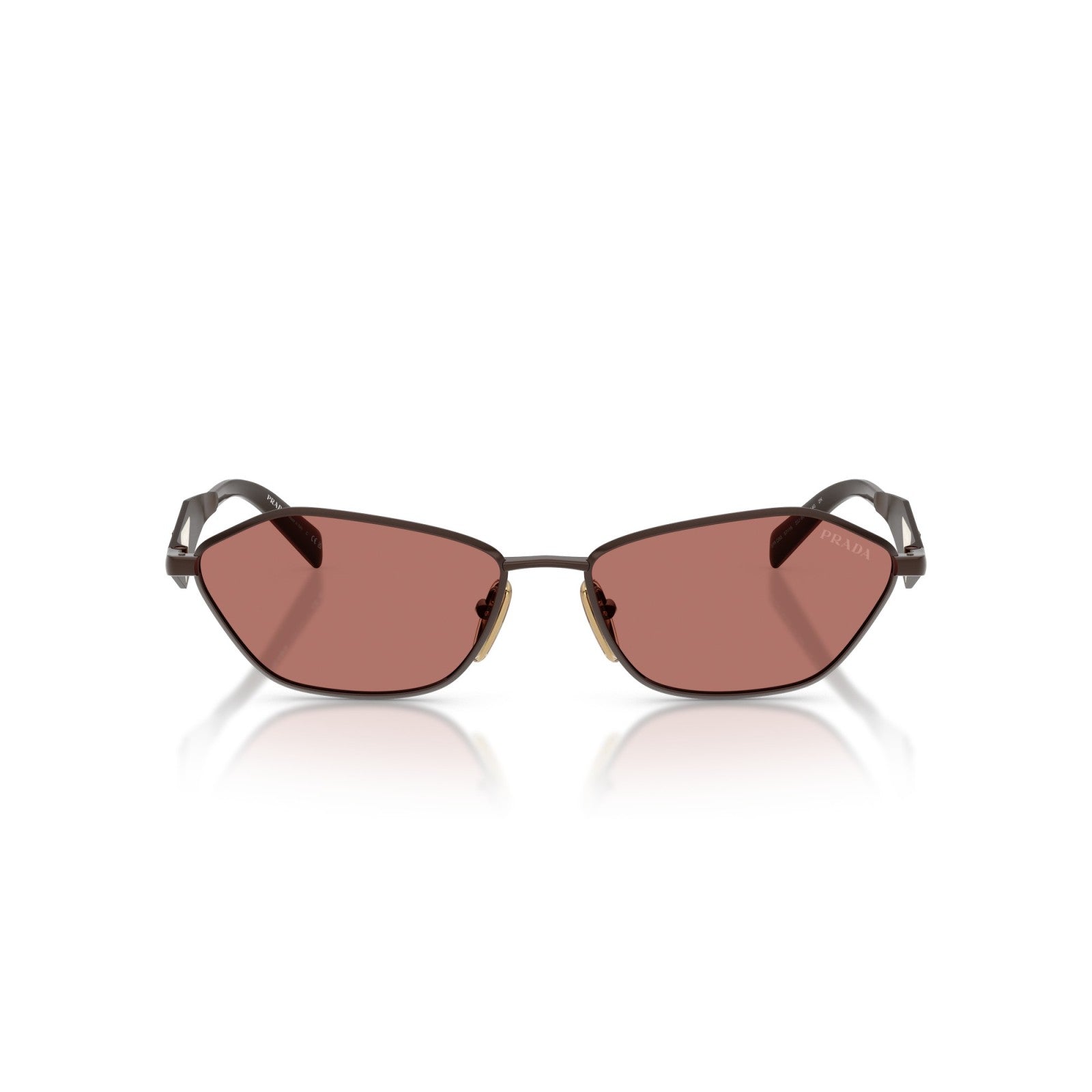 Prada PR D50S - 22J80W Sigaro Satinato | Occhiale Da Sole Donna