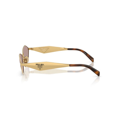 Prada PR D50S - 5AK20I Oro | Occhiale Da Sole Donna