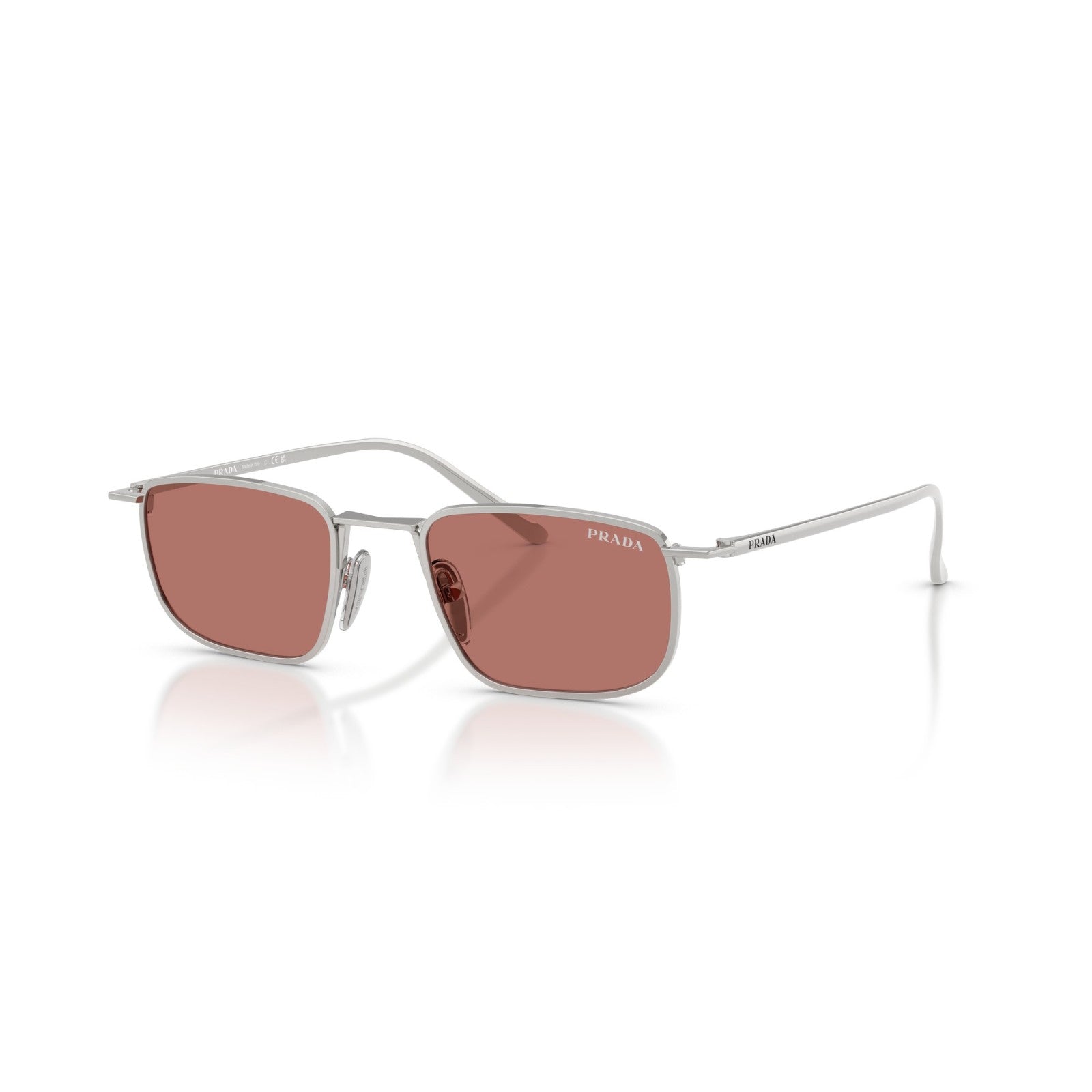 Prada PR D52S - 1BC80W Argento | Occhiale Da Sole Uomo