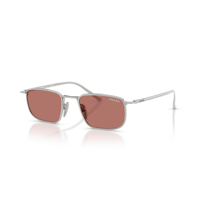 Prada PR D52S - 1BC80W Argento | Occhiale Da Sole Uomo