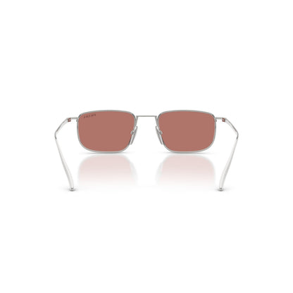 Prada PR D52S - 1BC80W Argento | Occhiale Da Sole Uomo