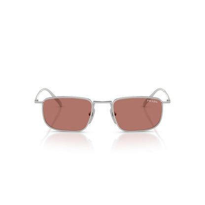 Prada PR D52S - 1BC80W Argento | Occhiale Da Sole Uomo