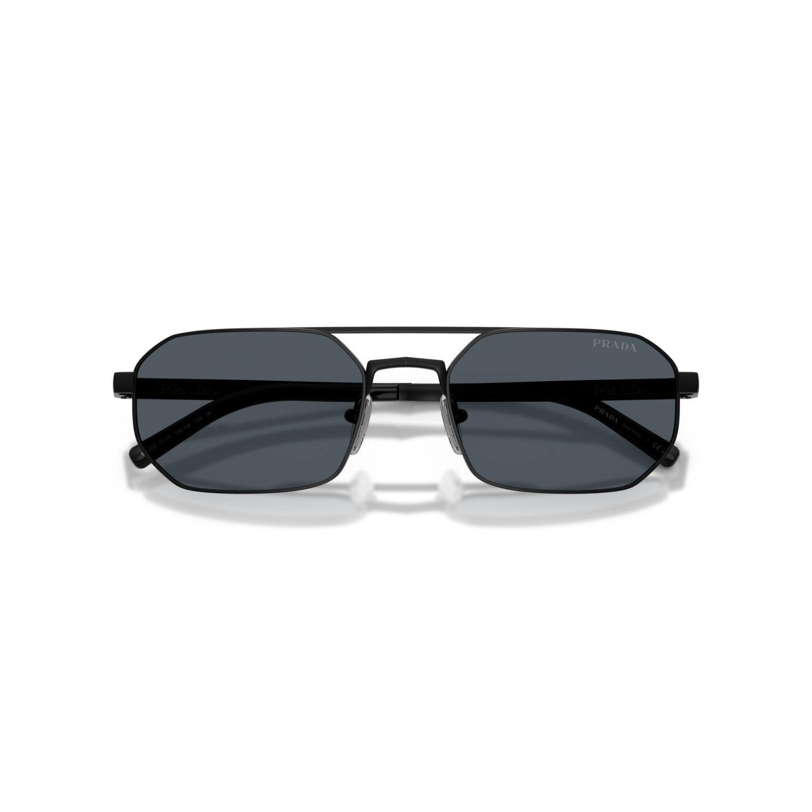 Prada PR D54S - 7AB70B Nero Satinato | Occhiale Da Sole Uomo