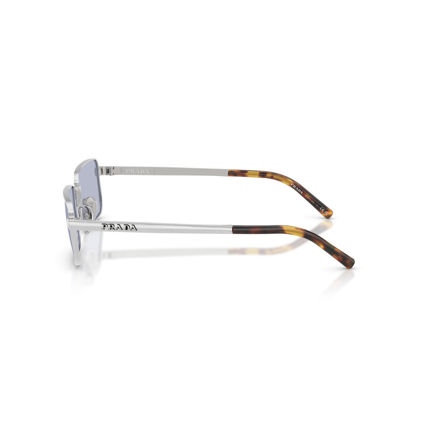 Prada PR D54S - 04K30X Argento Satinato | Occhiale Da Sole Uomo