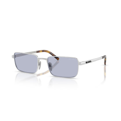 Prada PR D54S - 04K30X Argento Satinato | Occhiale Da Sole Uomo