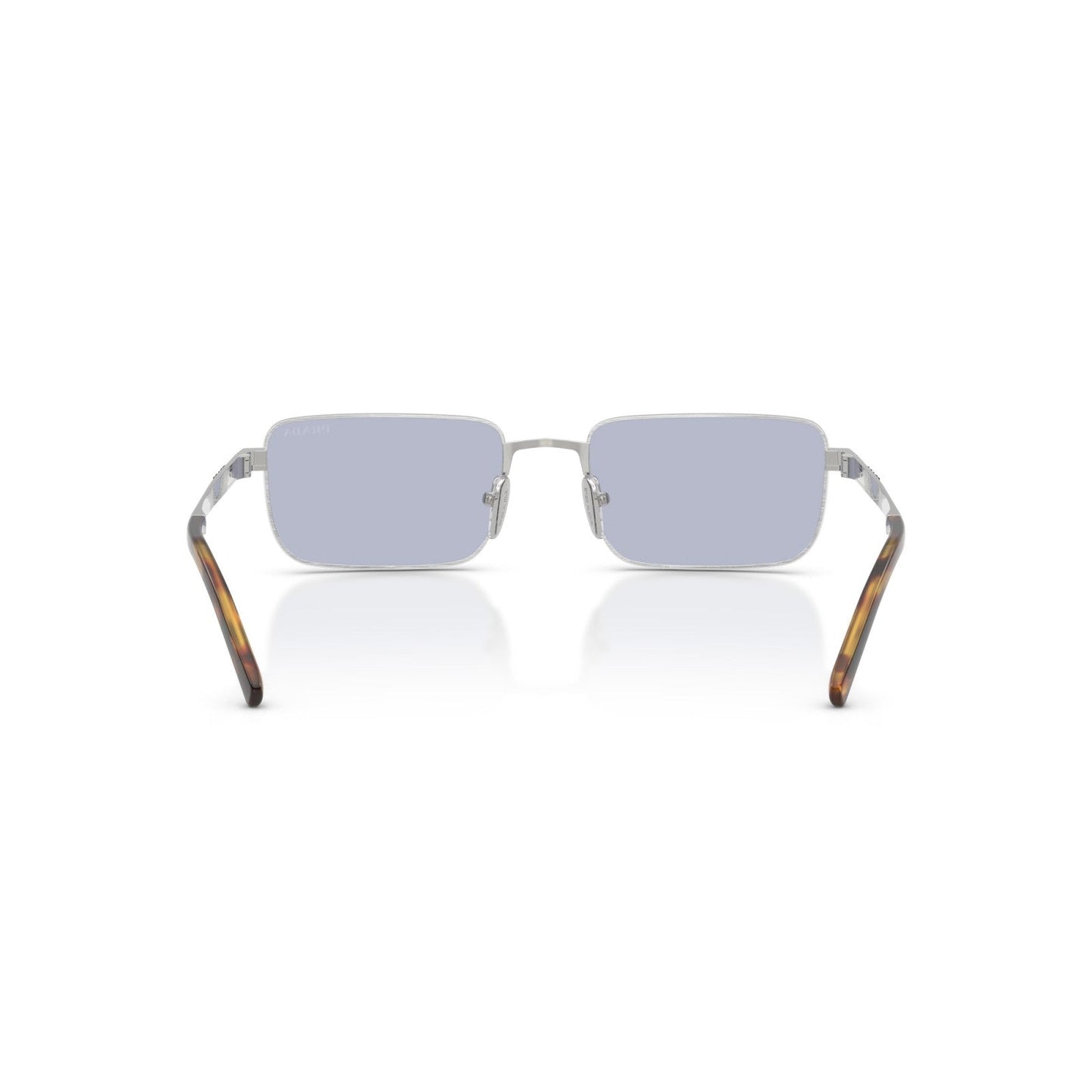 Prada PR D54S - 04K30X Argento Satinato | Occhiale Da Sole Uomo