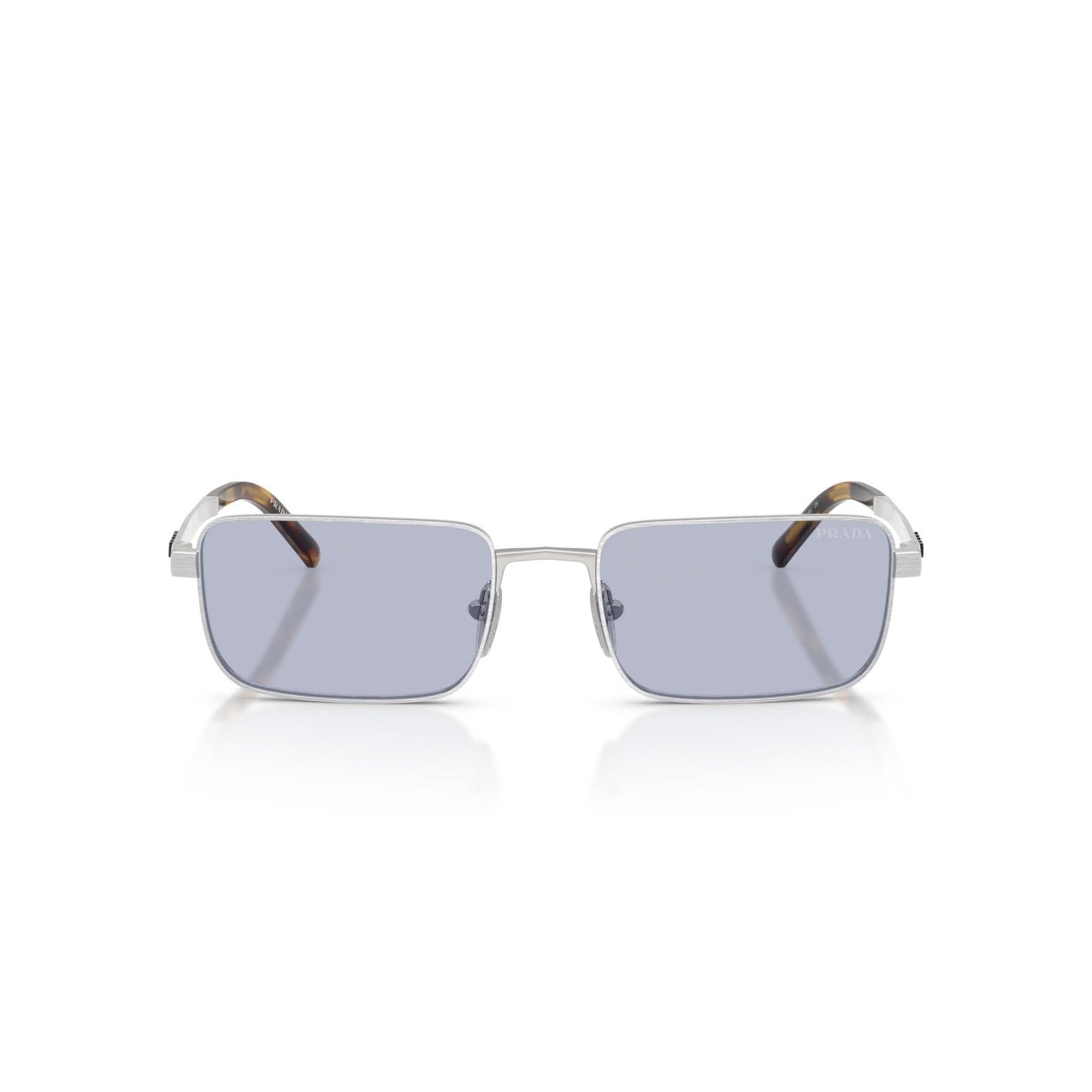 Prada PR D54S - 04K30X Argento Satinato | Occhiale Da Sole Uomo