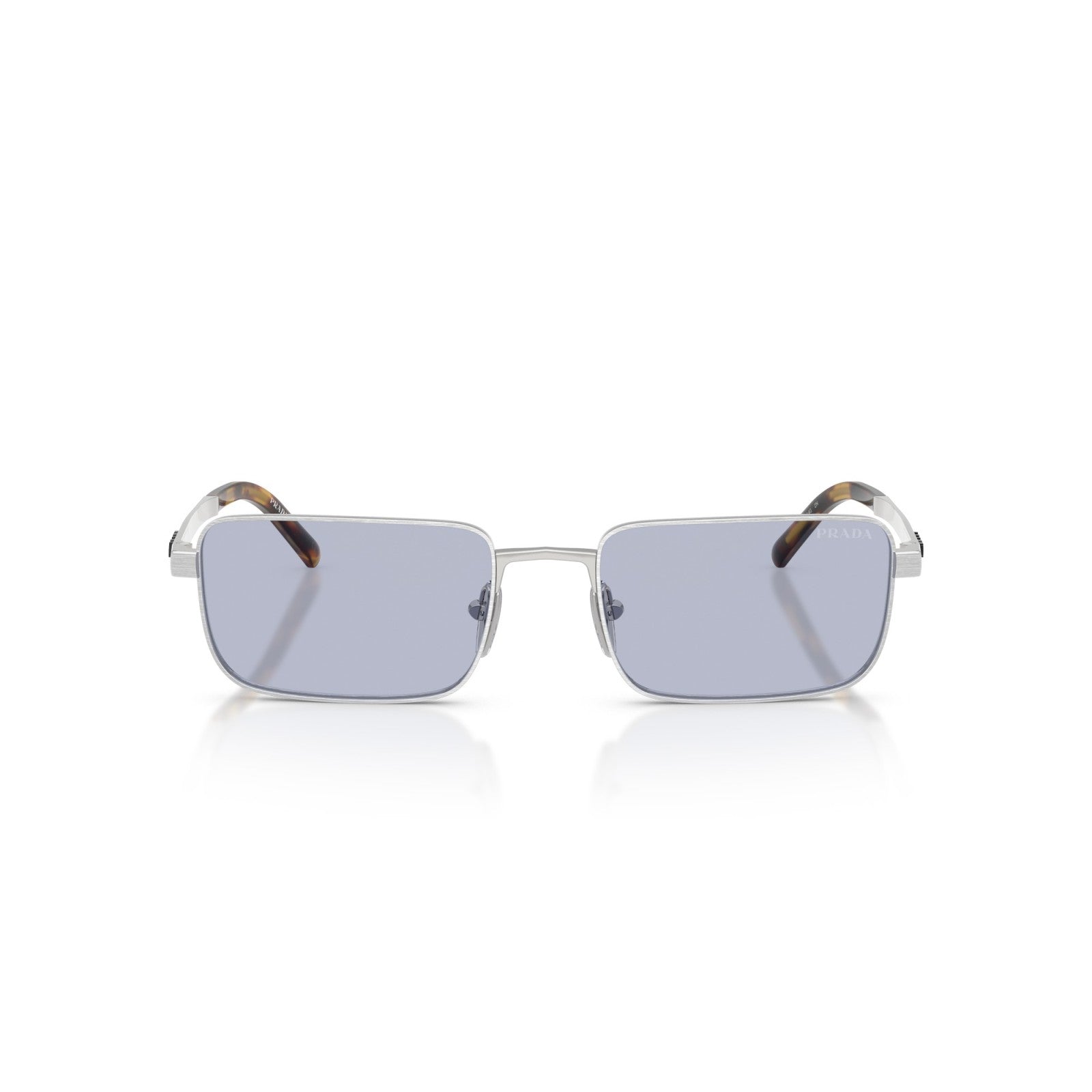 Prada PR D54S - 04K30X Argento Satinato | Occhiale Da Sole Uomo