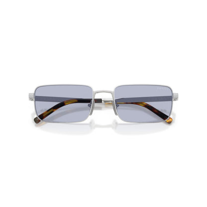 Prada PR D54S - 04K30X Argento Satinato | Occhiale Da Sole Uomo