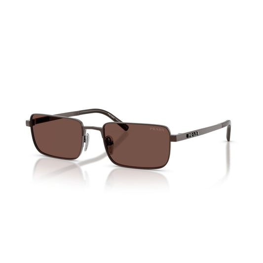 Prada PR D54S - 22J80T Sigaro Satinato | Occhiale Da Sole Uomo