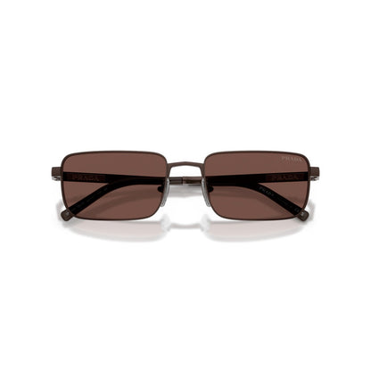 Prada PR D54S - 22J80T Sigaro Satinato | Occhiale Da Sole Uomo