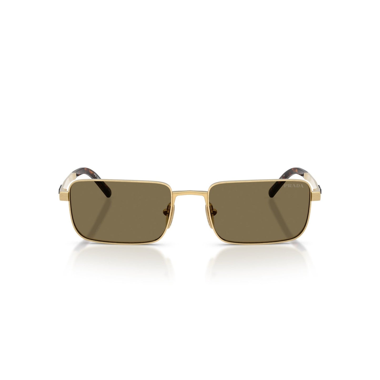 Prada PR D54S - 24J90F Oro Satinato | Occhiale Da Sole Uomo