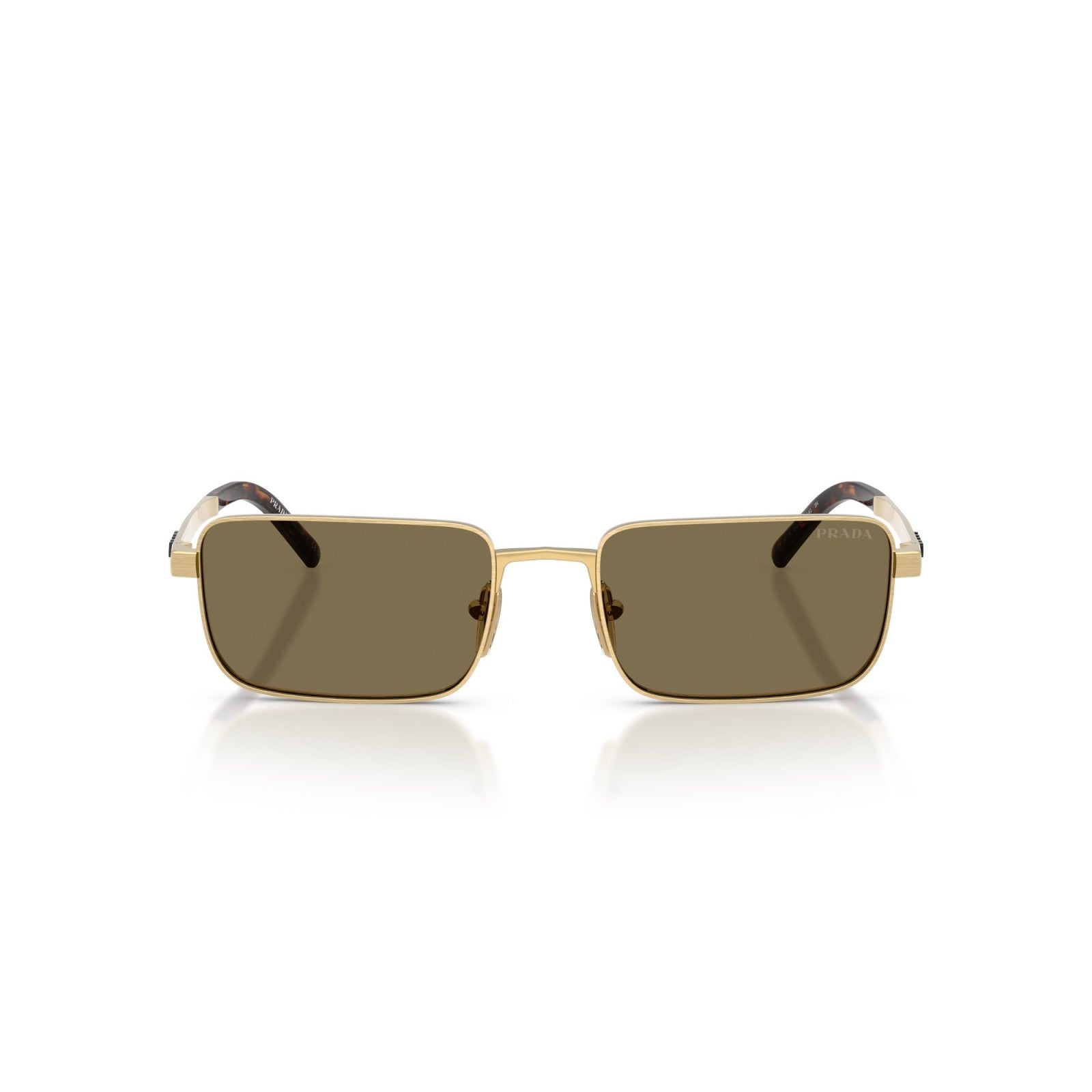 Prada PR D54S - 24J90F Oro Satinato | Occhiale Da Sole Uomo